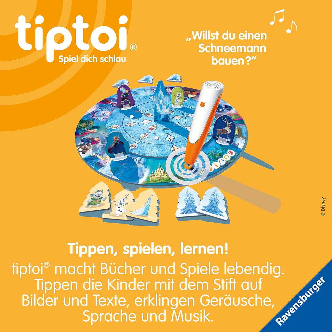 Ravensburger tiptoi Spiel 00116 - Disney Die Eiskönigin - Völlig Unverfroren: Das verdrehte Wettlauf