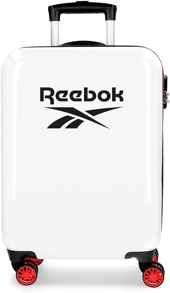 Reebok Maveryck Kabinenkoffer Rot 38 x 55 x 20 cm Starres ABS Seitliches Zahlenschloss 34 L 2,86 kg