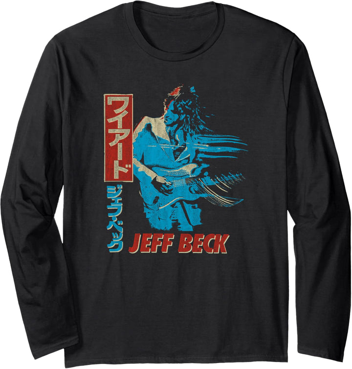 Jeff Beck - Blauer Wind Japan Langarmshirt