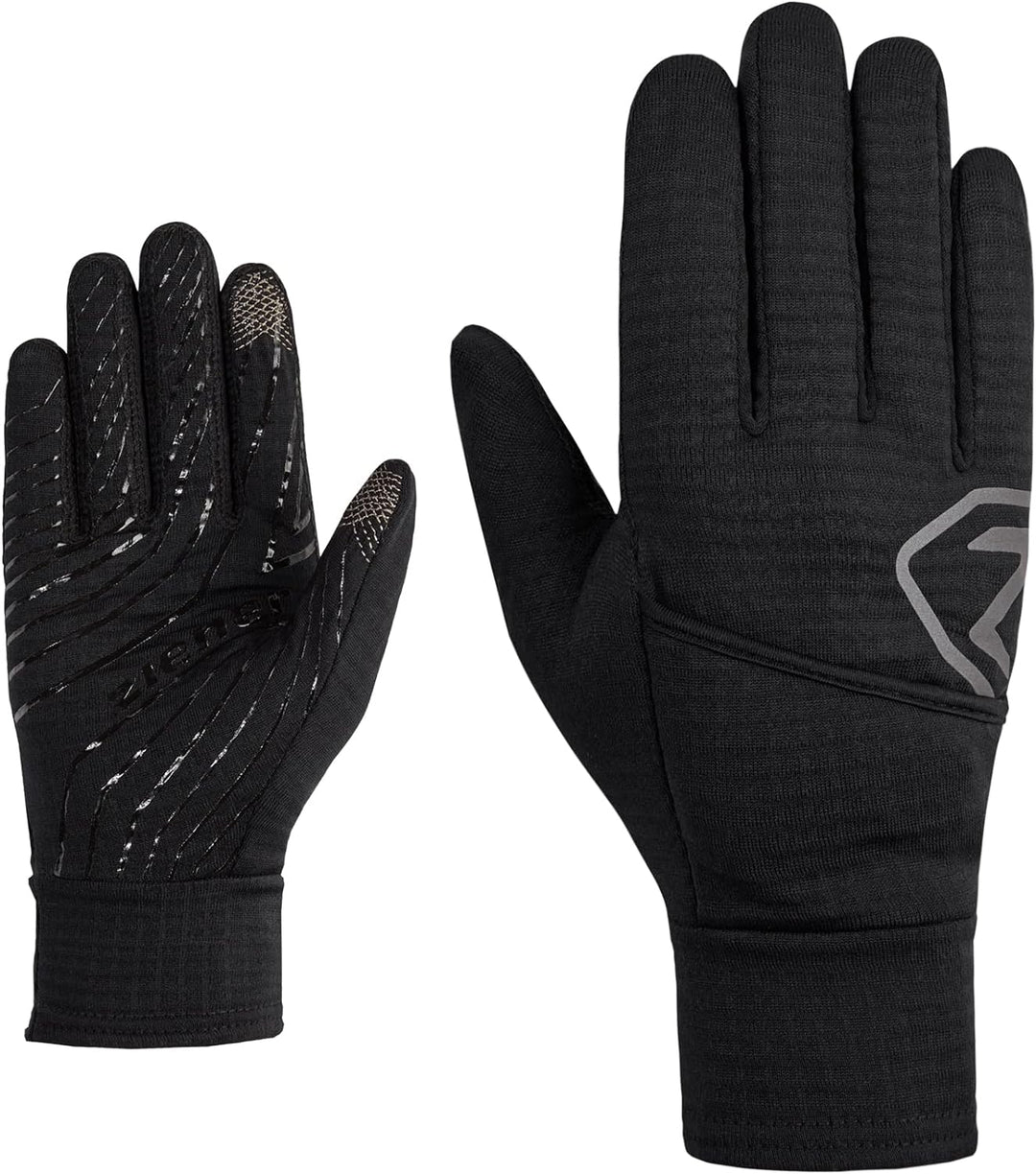 Ziener Herren Ivano Freizeit-/ Funktions-/ Outdoor-Handschuhe | Touch, Überzieh-Fäustling 10 Schwarz
