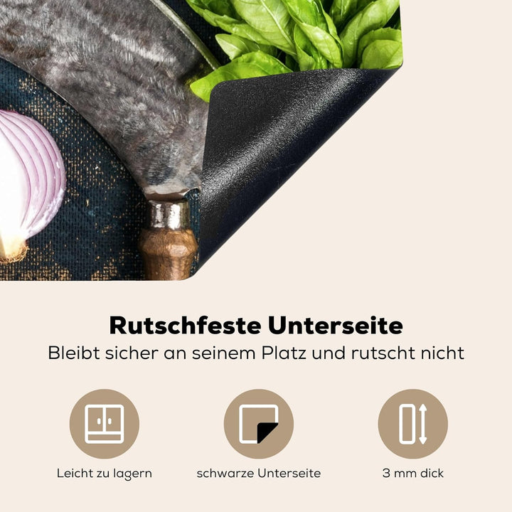 Herdabdeckplatte Einteilig Herdabdeckung Abdeckplatte für Ceranfeld Abdeckung Induktionskochfeld Auf