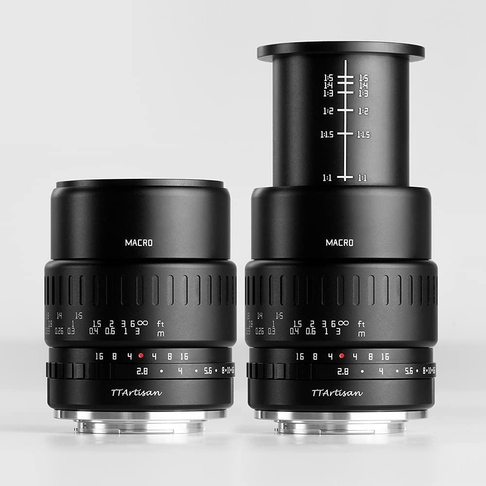TTARTISAN 40mm F2.8 Makroobjektiv APS-C MF für Sony E-Mount Kameras A5000 A6500 A6600 NEX-3 NEX-3N N