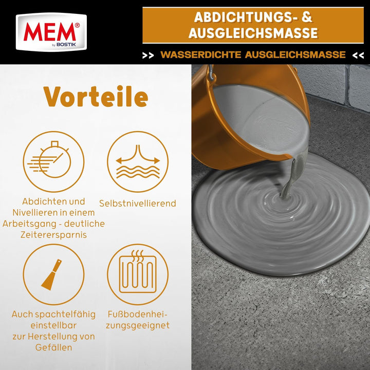 MEM Dicht Spachtel 15 Kg