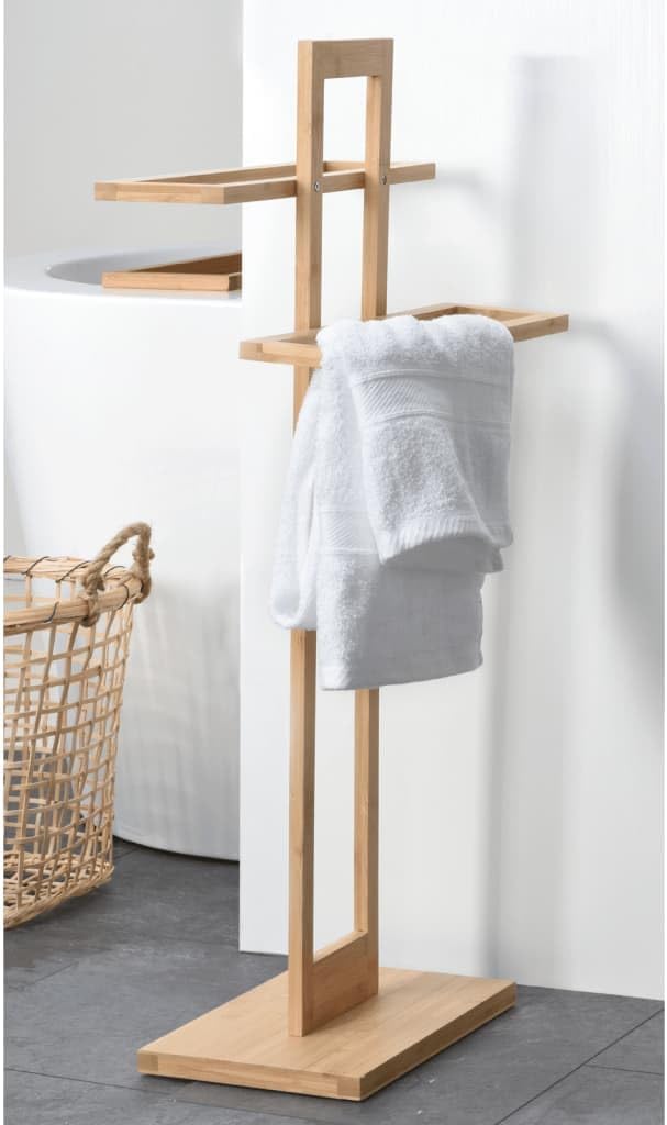 Edler Handtuchhalter Handtuchständer Bambus