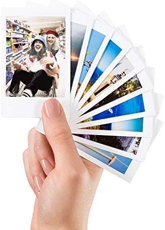 Fuji 96090 Instax Mini Sofortbildfilm, 10 Blatt, 5 Stück, Weiss