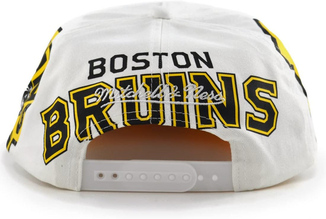Mitchell & Ness NHL In Your Face Deadstock Cap Boston Bruins White