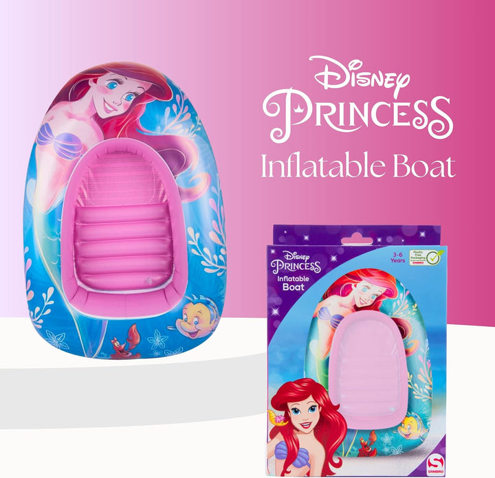 Disney Prinzessinnen Schlauchboot, Poolmatte, Schlauchboot, Kinderschwimmer, Wasserhängematte, Stran
