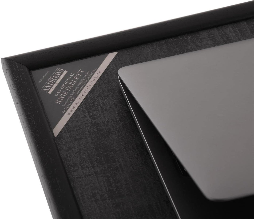 Andrew´s Knietablett Laptray mit Kissen Tablett für Laptop Deer