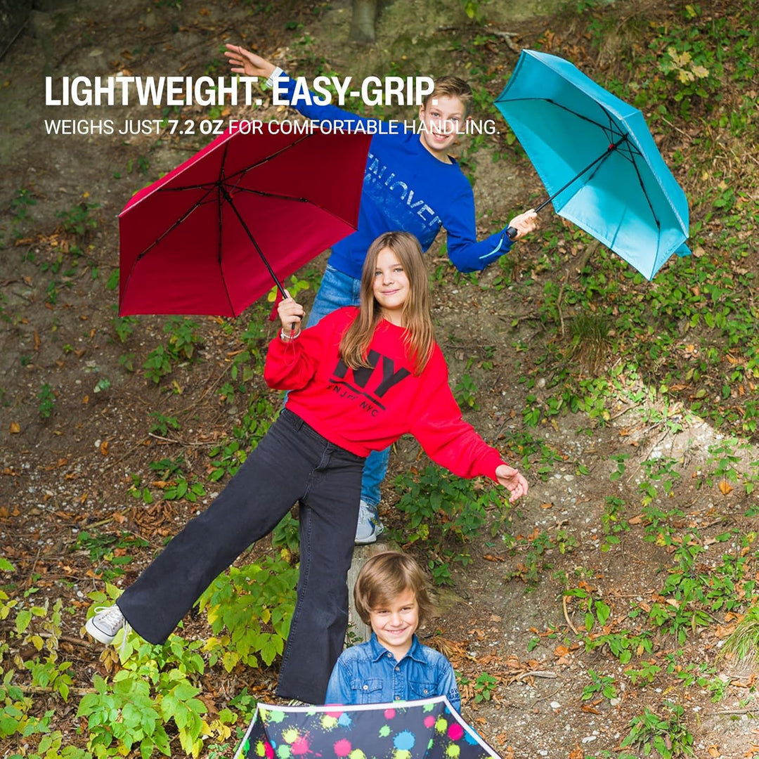 Knirps Rookie manual Kinder Regenschirm capri, 90 cm, Capri