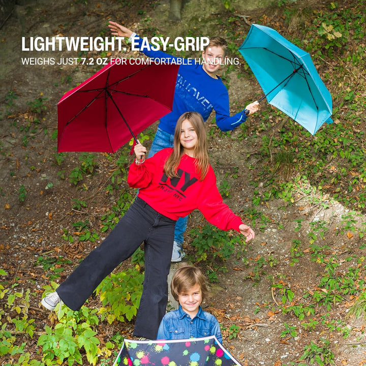 Knirps Rookie manual Kinder Regenschirm capri, 90 cm, Capri