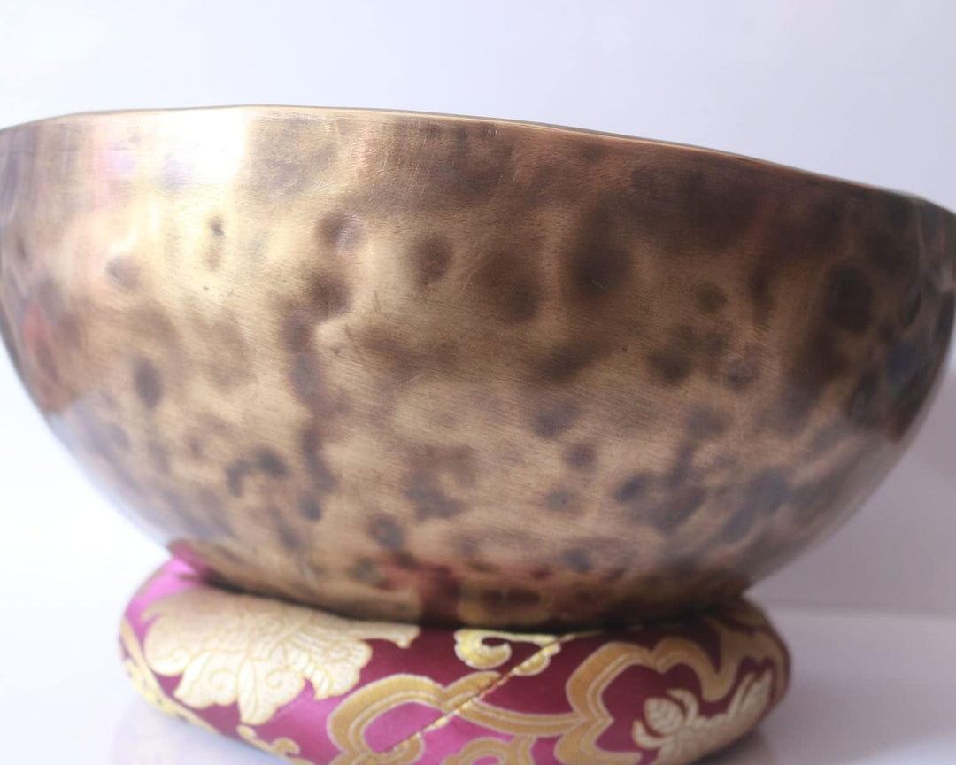 Singing Bowl Nepal 30,5 cm Heilende Meditation tibetische Tante Klangschale, handgehämmerte Himalaya
