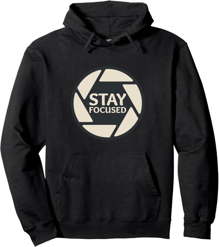 Fotografie - Konzentriert bleiben - Fotografenkamera Pullover Hoodie