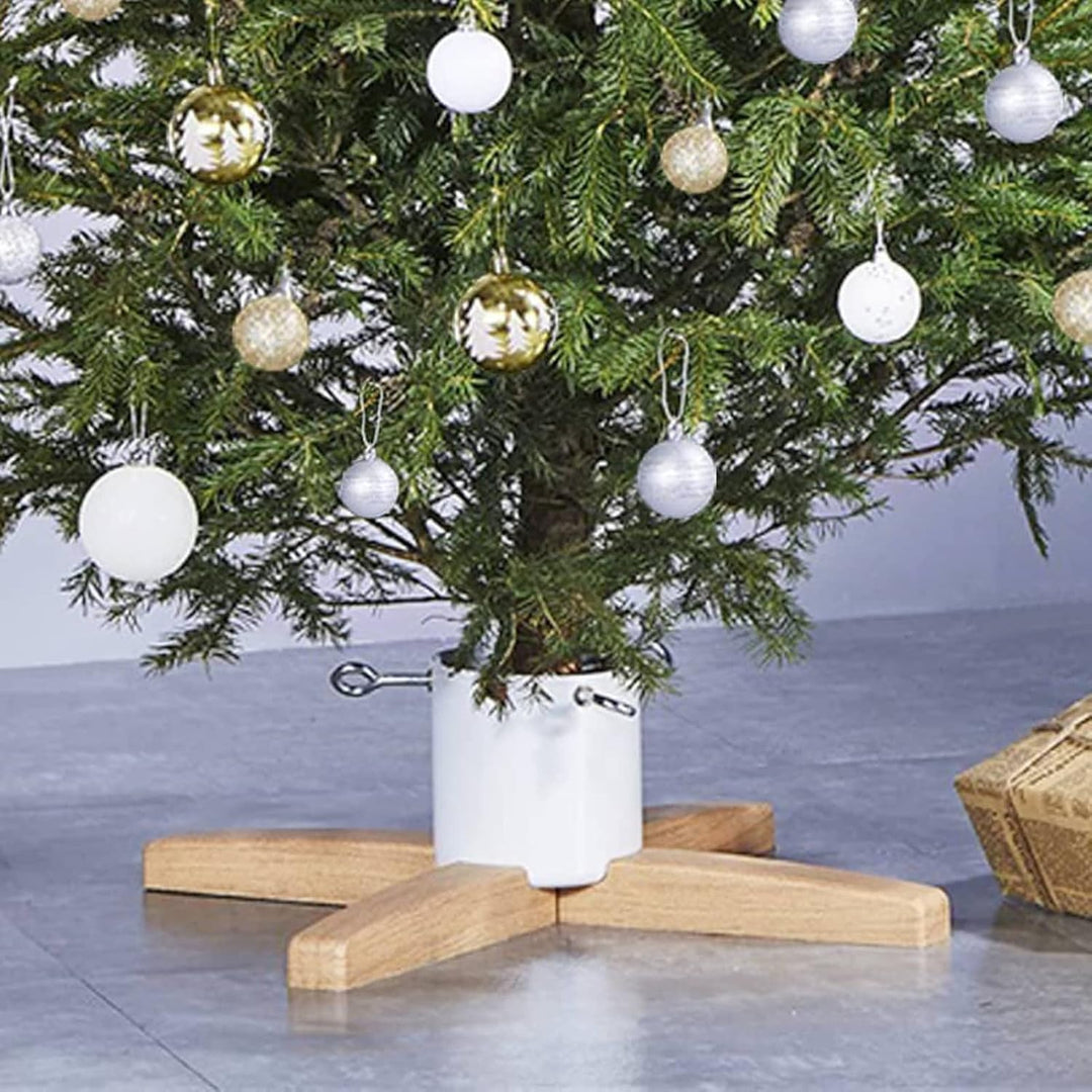 Gecheer Christbaumständer Weihnachtsbaumständer 55x55x15,5 cm