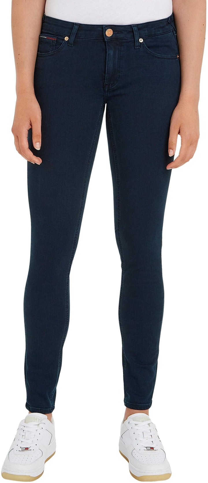 Tommy Hilfiger Damen Sophie Lr Skny Avdbs Jeans 33W / 32L Avenue Dark Blue Stretch, 33W / 32L Avenue