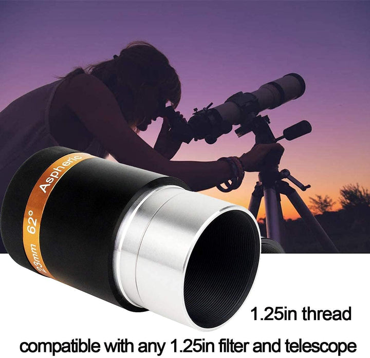 Svbony Teleskop Okular Set, 1,25” Planeten Okular Set 4mm 10mm 23mm 62° Weitwinkel Okular Scharfe Bi