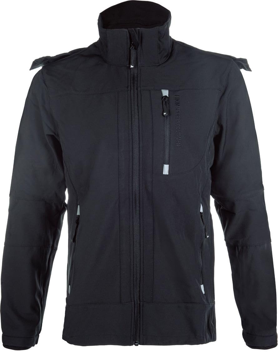 HKM Herren Softshell Reitjacke Sport M Schwarz, M Schwarz