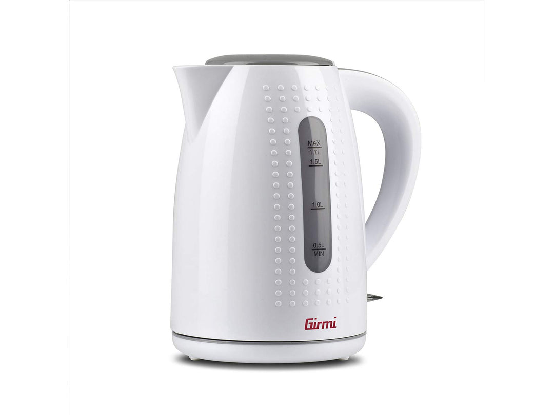 Girmi BL2201 Wasserkocher Cordless, 1.7 Lt, 2200W, Weiss Weiss-grau, Weiß-grau