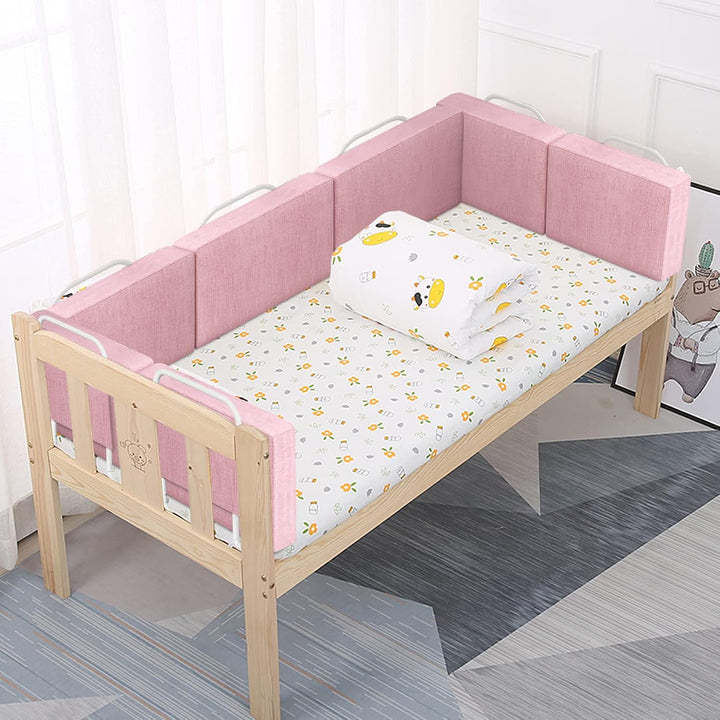 TATIVALO Bettgitter Rausfallschutz, Bettschutzgitter für Kinder, 50cm 5-Loch Höhenverstellbar, Bett