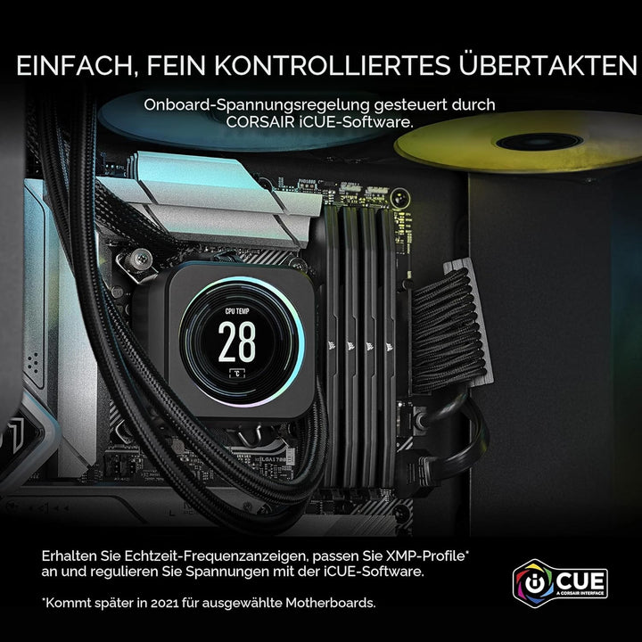 Corsair VENGEANCE DDR5 RAM 64GB (2x32GB) 4800MHz CL40 Intel XMP iCUE Kompatibel Computer Speicher -