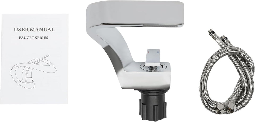 bad wasserfall armatur waschtischarmatur modern Design badezimmerarmatur elegant für Waschtischarmat