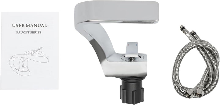 bad wasserfall armatur waschtischarmatur modern Design badezimmerarmatur elegant für Waschtischarmat