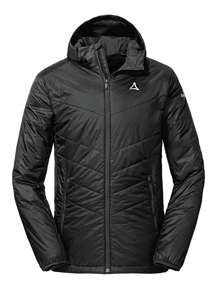 Schöffel Herren Stams Hybrid Jacke Isolationsjacke Kunstfaserjacke 54 Schwarz, 54 Schwarz