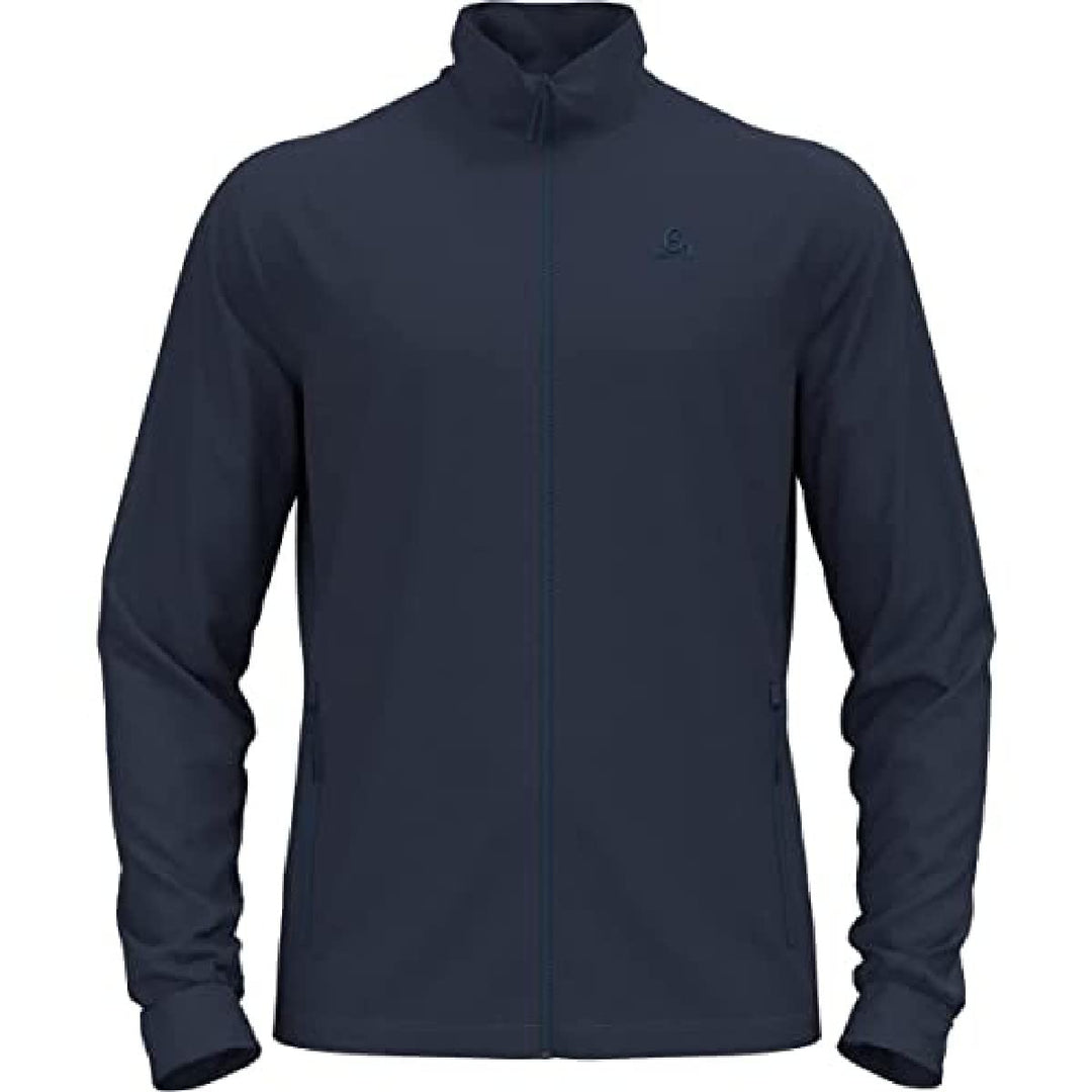 Odlo Herren Berra_542512 Mid Layer mit Reissverschluss (1er Pack), S Dark Sapphire