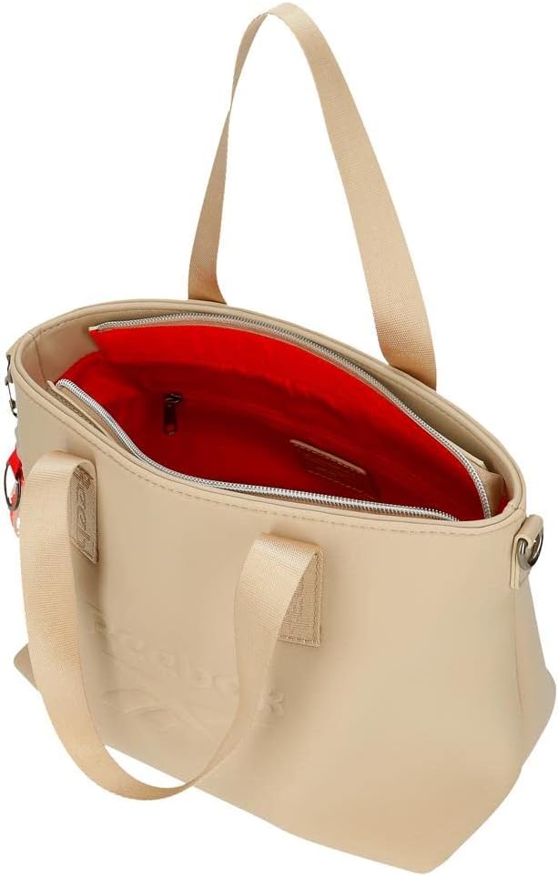 Reebok Noah Laptop Rucksack 15.6" Beige 29x40x11 cm Polyester 12.76L Mochila para Portátil Taupe, Mo