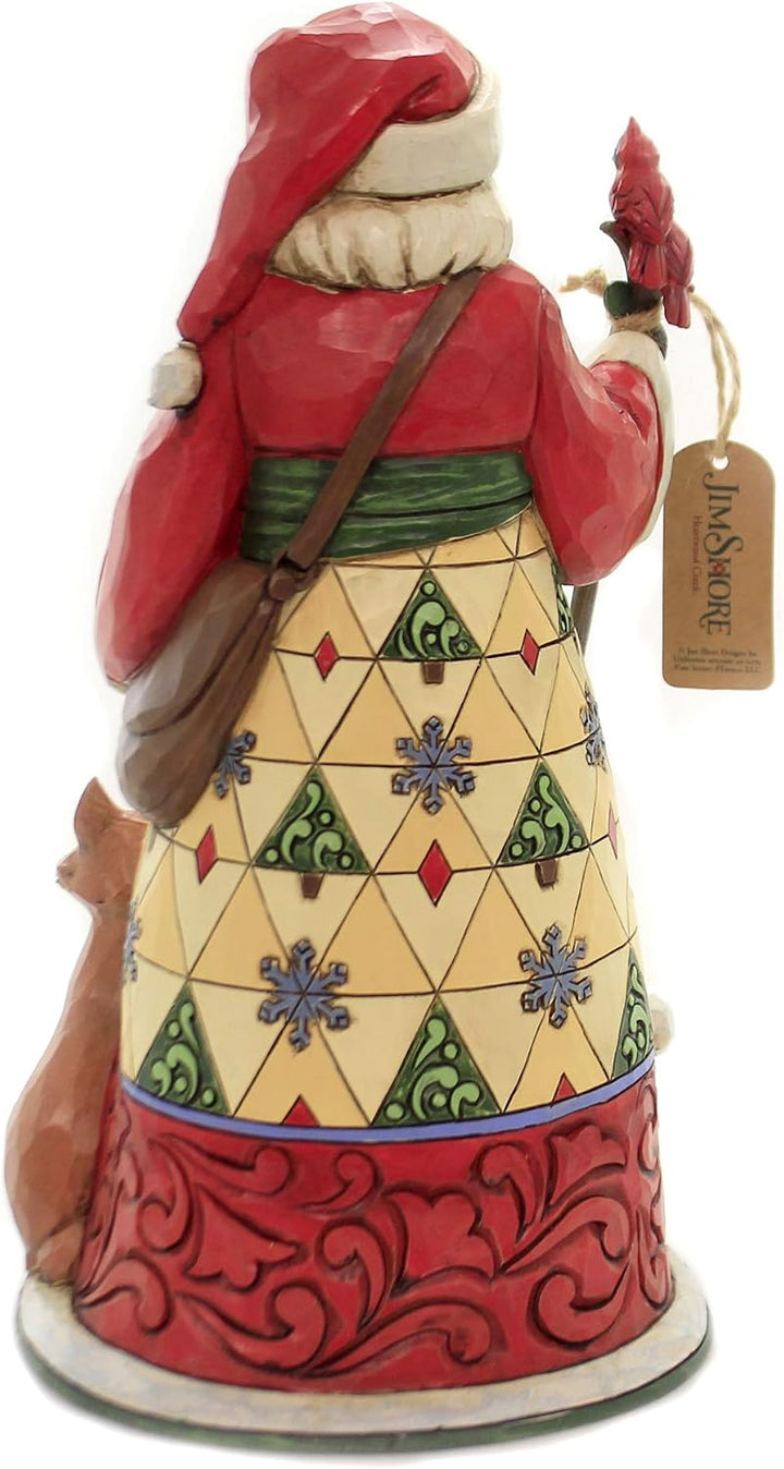 Enesco Jim Shore Santa with Animals Christmas Figurine 6005246 New