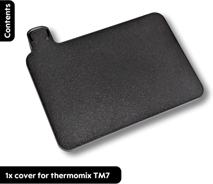 Displayschutz für Thermomix TM7 Vorwerk – Displayabdeckung mit Spatelhalter Zubehör Gadget für Therm