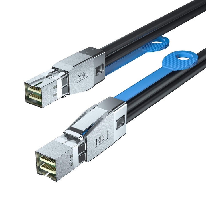 10Gtek® 12G External Mini SAS HD SFF-8644 zu SFF-8644 Kabel, 1-Meter(3.3-ft) 1m SFF-8644 zu SFF-8644
