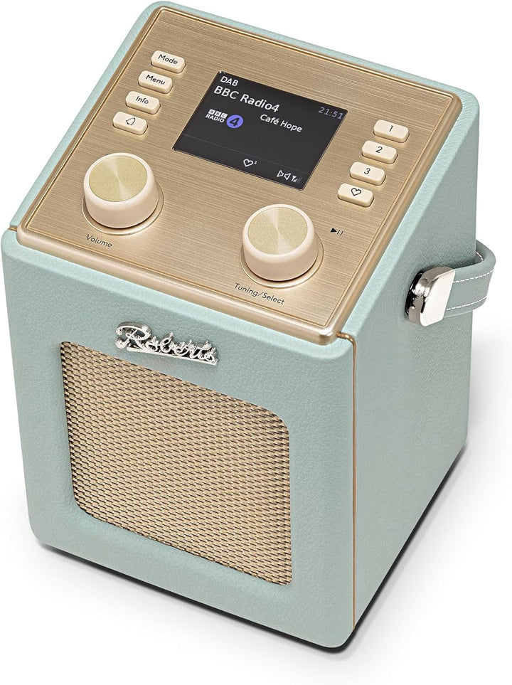 Revival Mini 2 Dab+/FM/Bluetooth, tragbar, Radiowecker, Himmelblau