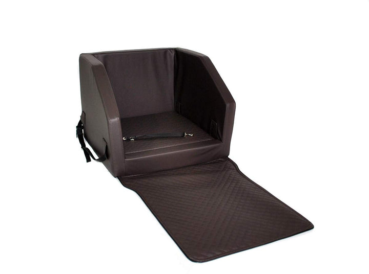 Mayaadi-Home Hundeautositz Beno Hundesitz Hundebett Autokörbchen Autositz Kunst Leder Auto Sitz Wass