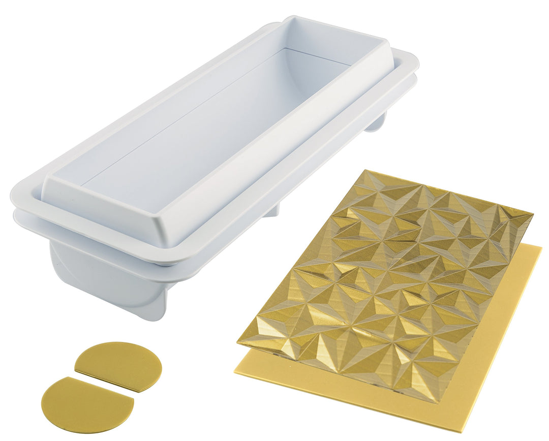 Silikomart 25.074.63.0065 DIAMOND BUCHE - SET FOR SEMI-FROZEN