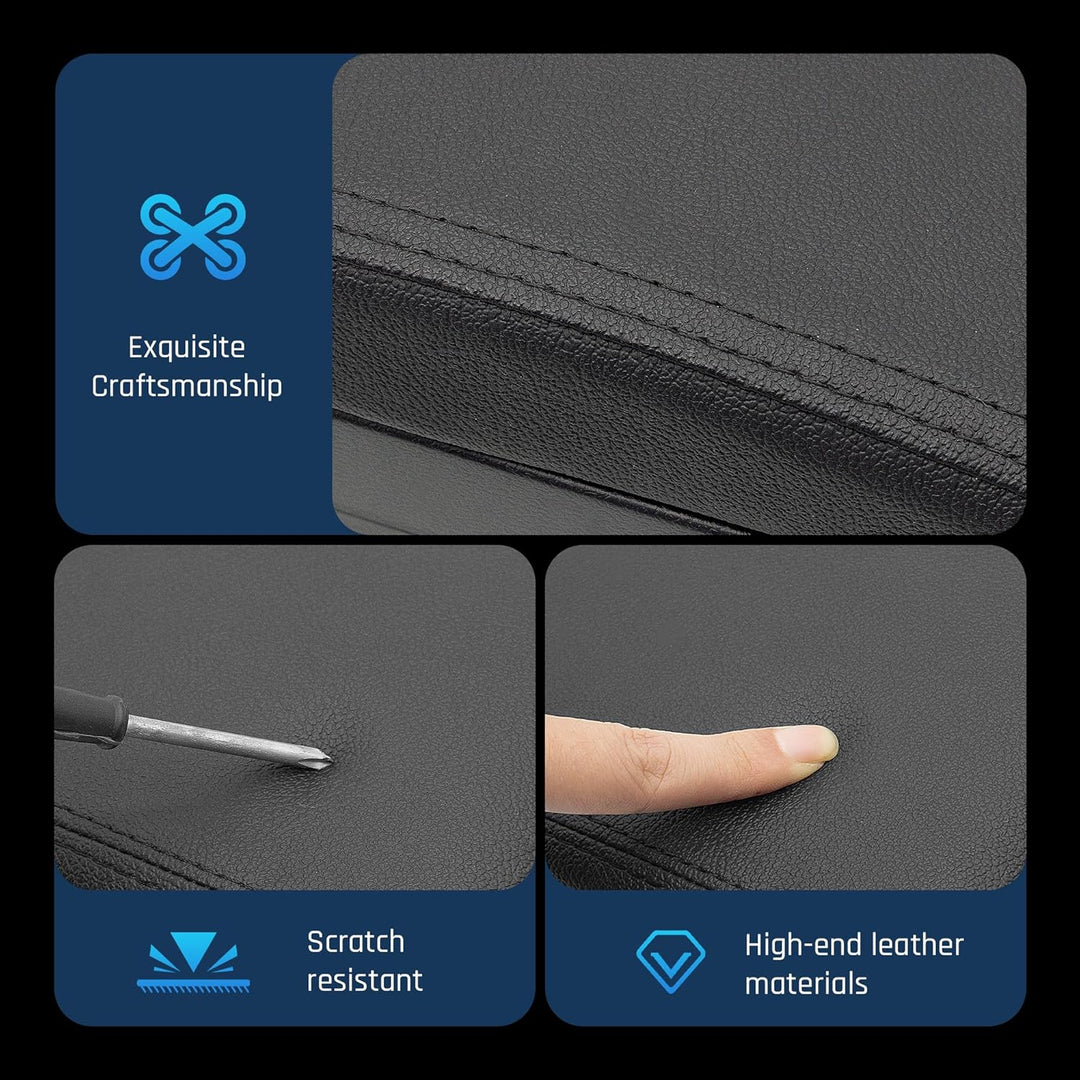 Doppellagige Armlehnenbox für Corsa D 2006-2014 Mittelkonsole Aufbewahrungsbox mit Getränkehalter Ar