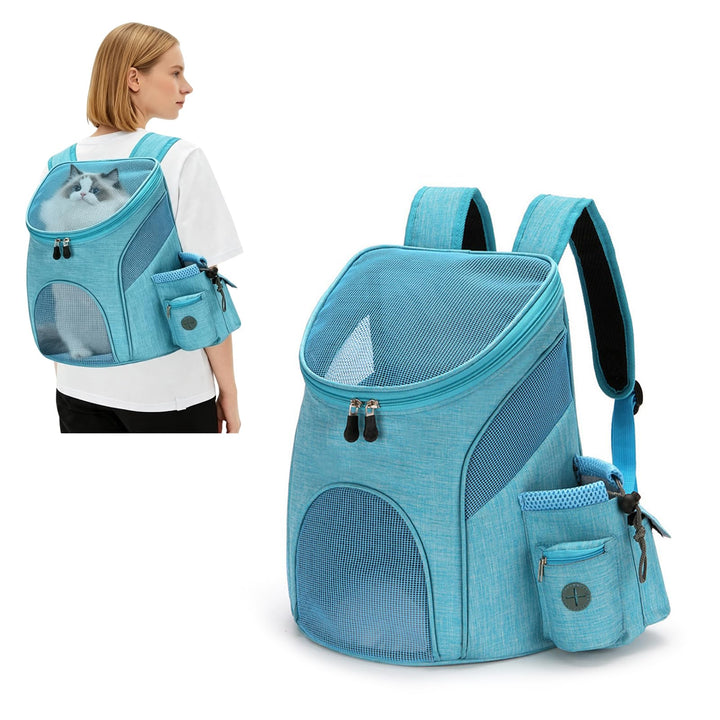 PETCUTE Hunderucksack Katzenrucksack Rucksack für kleine Hunde Haustiertragetasche Taschen mit Abneh