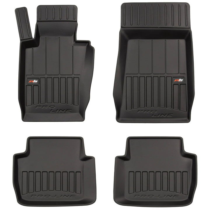 M MOTOS Gummimatten Auto Fussmatte passt für BMW 3er E46 1998-2005 Verbessern Sie Ihren Reisekomfort