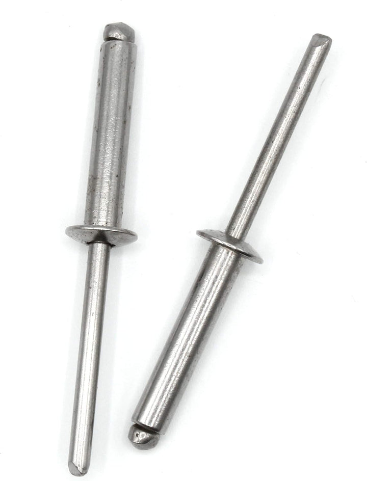 HEAVYTOOL Blindnieten Ø3mm x 10mm (500 Stück) (Klemmbereich 5,0-6,5mm) DIN 7337 A Ähnl. UNI 9200 A E