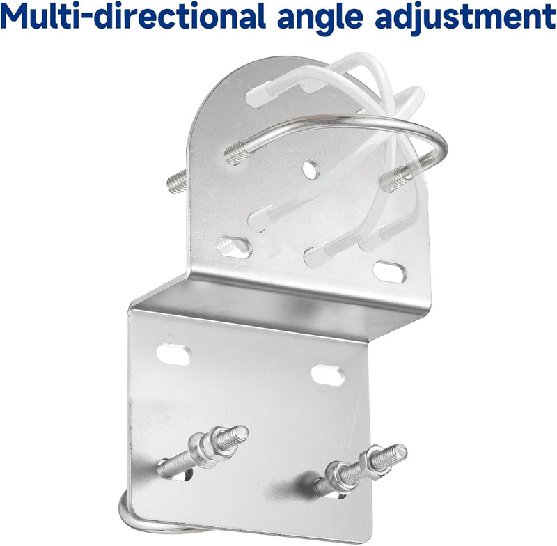 Bingfu Antennenmast-Montagehalterungen an der Wand, Mastklemme, rostfreies Hardware-Zubehör, Halteru