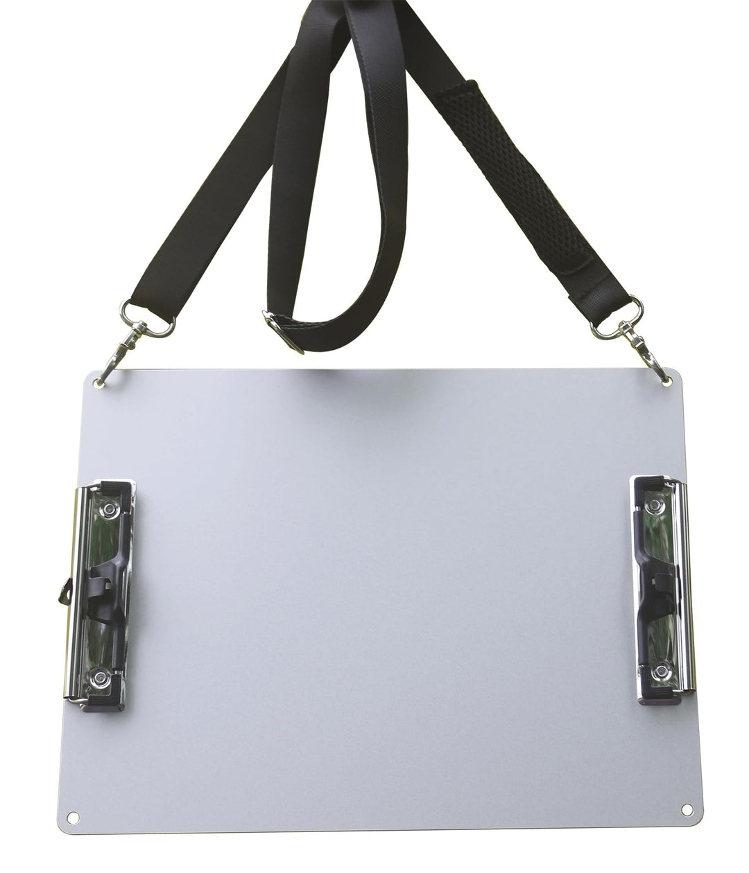 Aluminium-Klemmbrett, A4-Grösse (24,1 x 32,4 cm), zwei Clip-Klemmbretter mit 160 cm verstellbarem Sc
