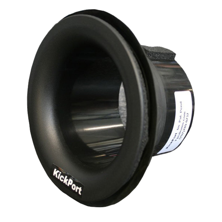 Kickport KP1BK Sound Port für Bass Drum inkl. T-Ring schwarz, schwarz