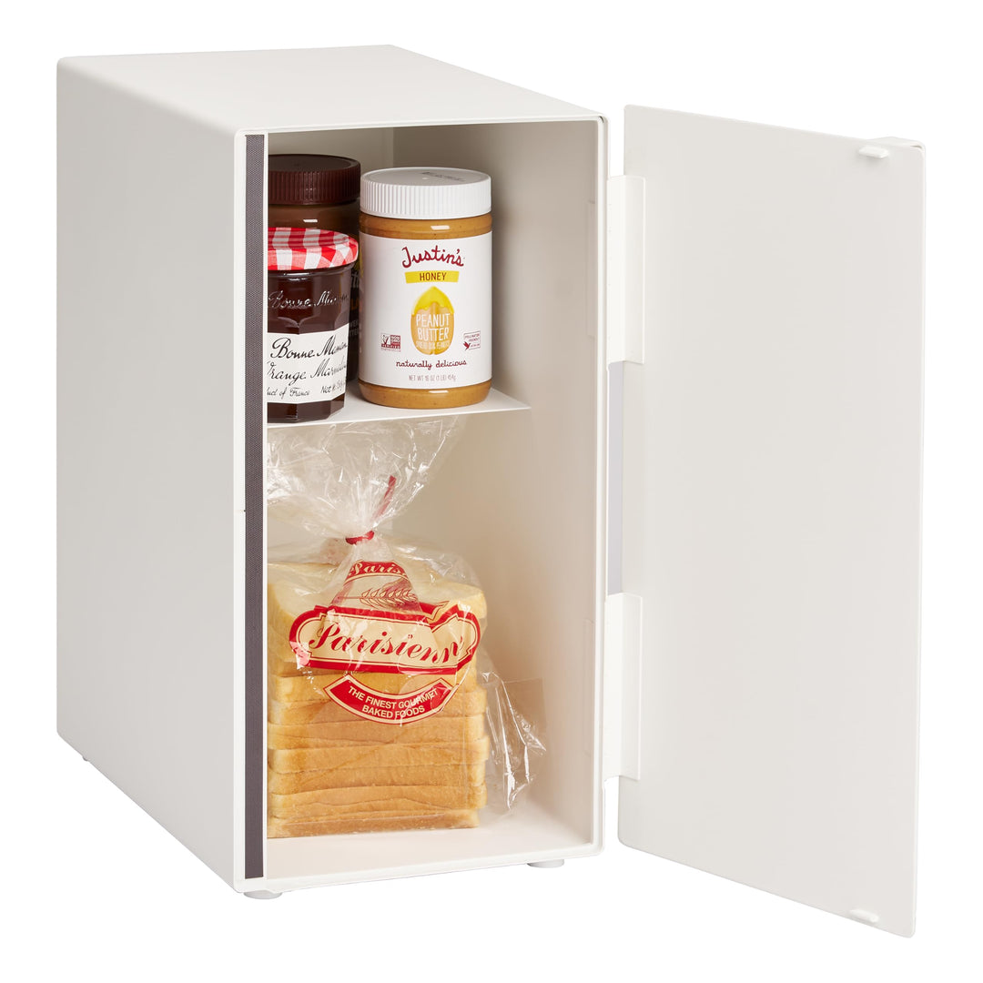 Yamazaki TOWER 5680 Brotkasten hoch Weiss, Weiss