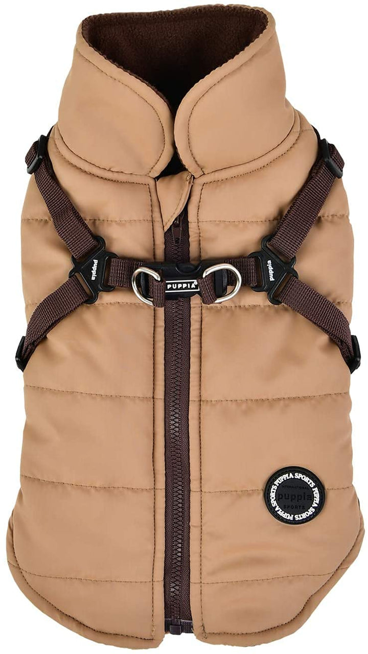 Puppia Hochwertiger Hundemantel für kleine Hunde und mittelgrosse Hunde - wasserdicht und mit Fleece