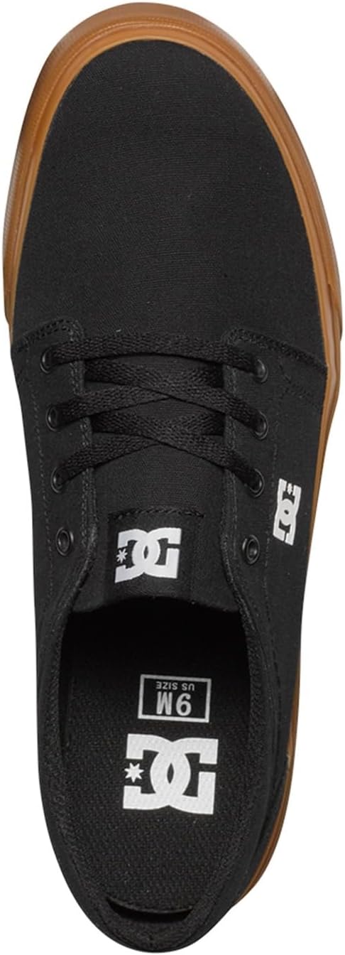 DC Shoes Trase - Shoes for Men - Schuhe - Männer Black/Gum 40 EU, Black/Gum 40 EU