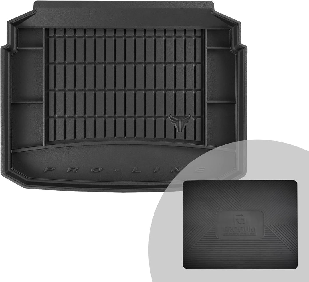 FROGUM ProLine 3D Gummimatte Exklusive Auto Kofferraummatte Kofferraumwanne für Audi A3 Sportback 8V