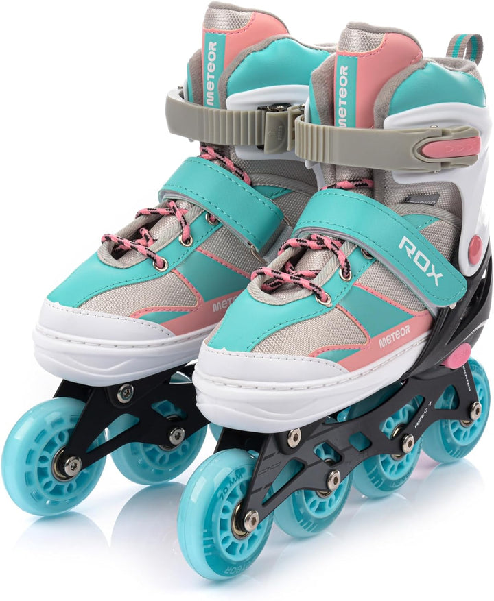 meteor® Inliner Rollen Inline Skates Mädchen und Jungen Inliner Kinder Inline Skates ABEC7 Rollen in