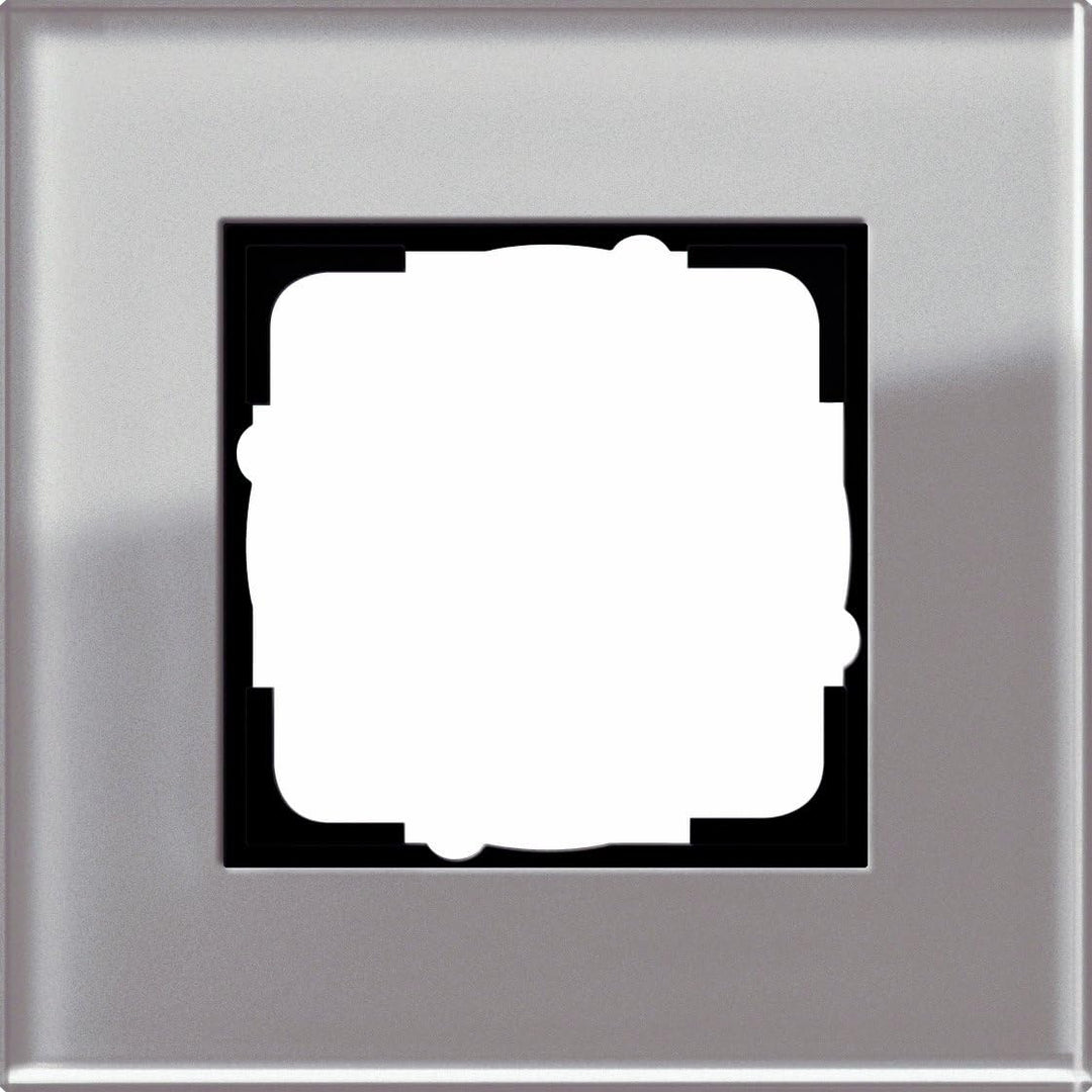 Gira 0211122 Abdeckrahmen 1 Fach Esprit Glas, Umbra