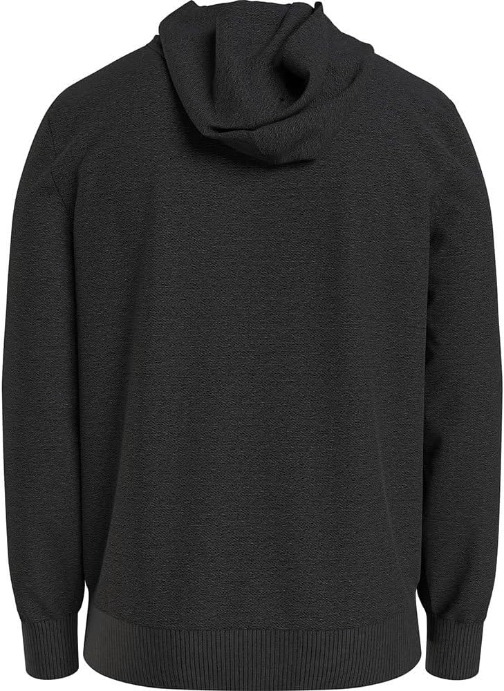 Calvin Klein Herren Heavyweight Sweatshirts M Schwarz (Black W/ Fuchsia Rose), M Schwarz (Black W/ F