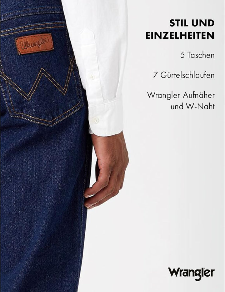 Wrangler Herren Texas Contrast, Jeans, Darkstone, 46W / 30L EU