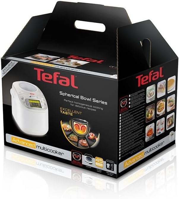Tefal RK8121 Multikocher 45in1 | 45 automatische Kochprogramme | Verzögerter Start | Warmhaltefunkti